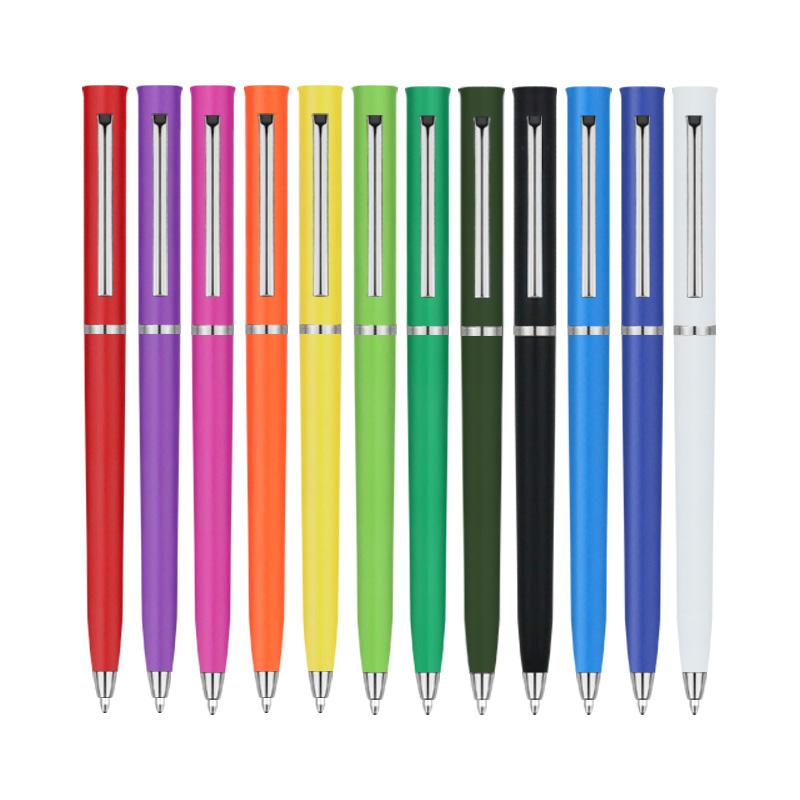 Wholesale Plastic Ballpoint Pen Custom Cheap Promotional Gift Set with Custom Logo Black Ink Novelty Business