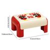 Ergonomic Shoe Changing Stool Waterproof Anti-Slip Toilet Footstool Multi-Function Thickened Children's Small Stool