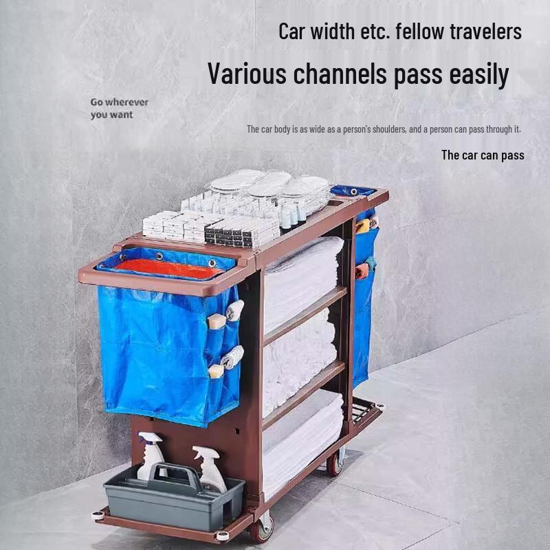 Industrial Janitor & Linen Cart