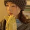 ANOETIC COZY LACE GLOVE_YELLOW