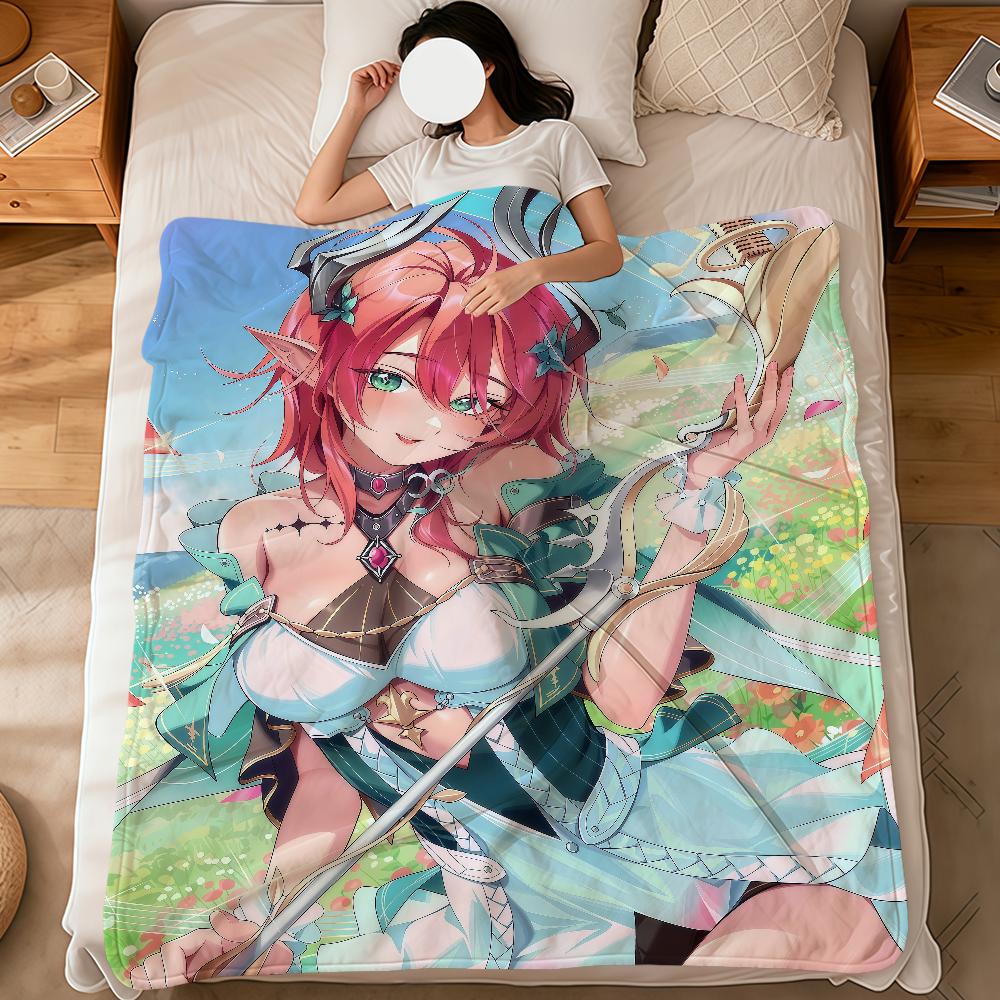 game wuthering waves Ciaccona soft warm plush blanket for dormitory sofa living room pet hogar bedroom gift nap home Flannel