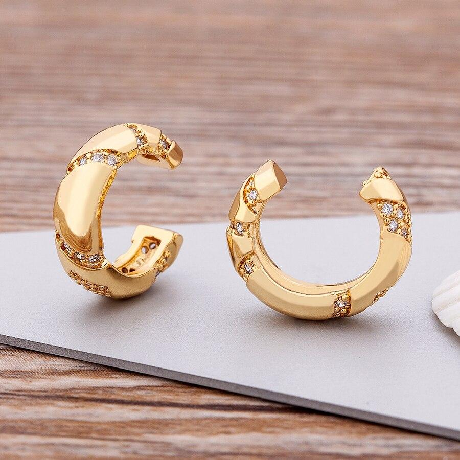 

Модные 13 стилей, медные циркониевые серьги-клипсы, украшения для козелка, украшения для тела, зажим для ушей, кольцо в носу, поддельные серьги для пирсинга, уютные серьги