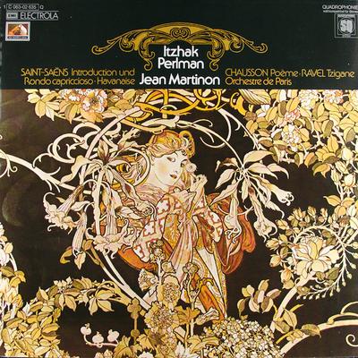 LP Record SAINT-SAENS / CHAUSSON / RAVEL, ITZ - Introduction Und Rondo Capriccioso, 1C06302635Q Die Stimme Sein Germany Classical Used