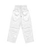 Teulimingbeodeu Round Rivet Nylon Set-Up Pants [ White ]