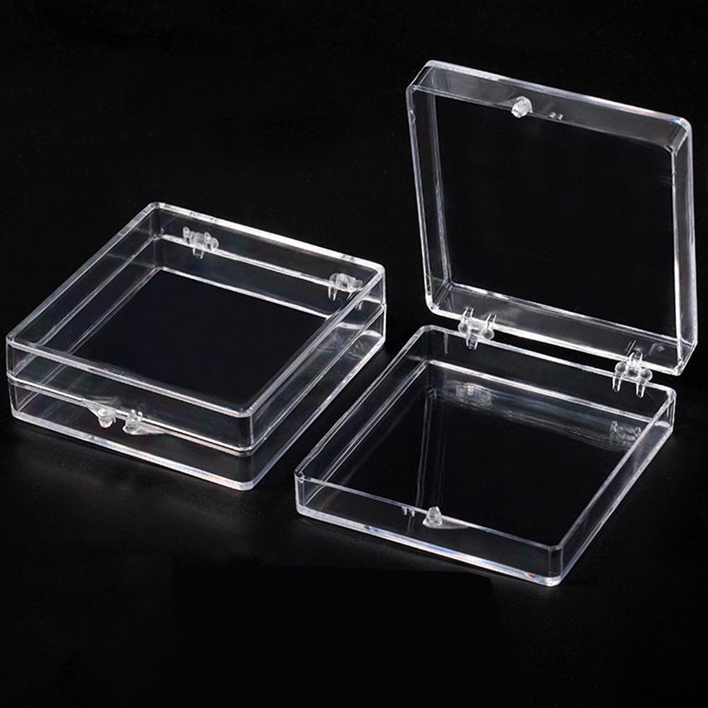 Stylish and Convenient Handmade Storage Box Transparent Acrylic Design for Effective Nail and Small Item Storage