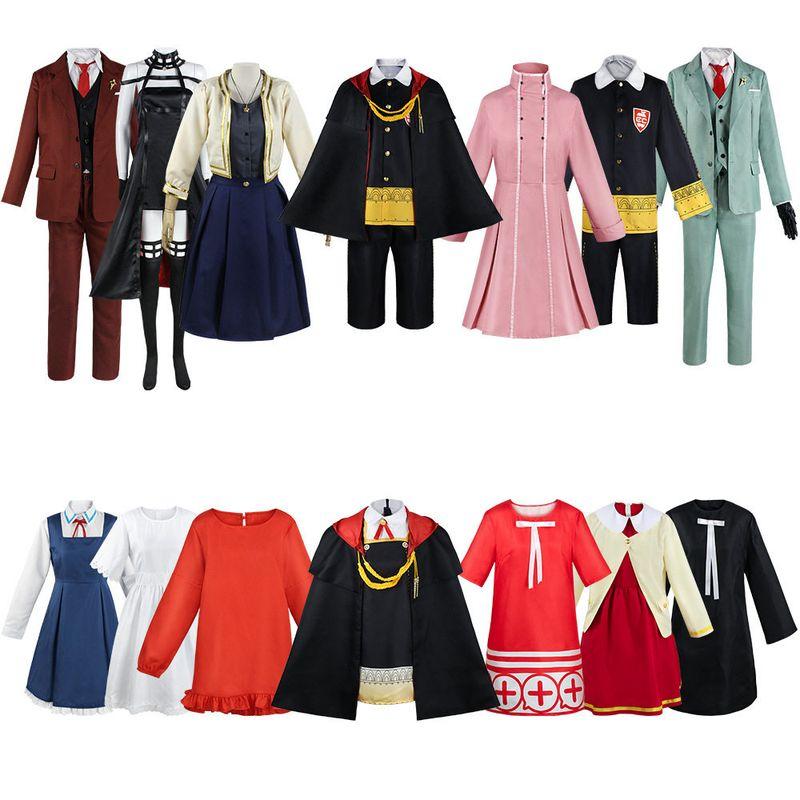 Anime Spy X Family Cosplay Costume Thorn Princess Blair Cosplay Anya Dress Performance Outfit
