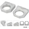Dirt Bike Rear Axle Block CNC Motorcycle Chain Tensioner Adjuster for KX450F 16-18 KX250F 17-19 KX250 KX450 19-24 KX250X KX450X 22-24 Silver