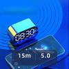 Student Charging Bluetooth Alarm Clock Singing Audio Smart Audio Luminous Children's Home Fashion Nordic Learning Clock