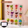 1/2/4/6/12pcs stackable acrylic display boxes suitable for blind boxes, figurines, transparent dust-proof storage