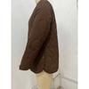 Otoño Invierno Nuevo Abrigo de Algodón Acolchado de Color Sólido con Cuello Redondo Holgado para Mujer, Ropa de Abrigo Casual Estilo Europeo Americano para Mujer