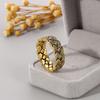 Twist Style Ring, Simple and High-end Ring, Fashionable Style, Trendy Single Index Finger