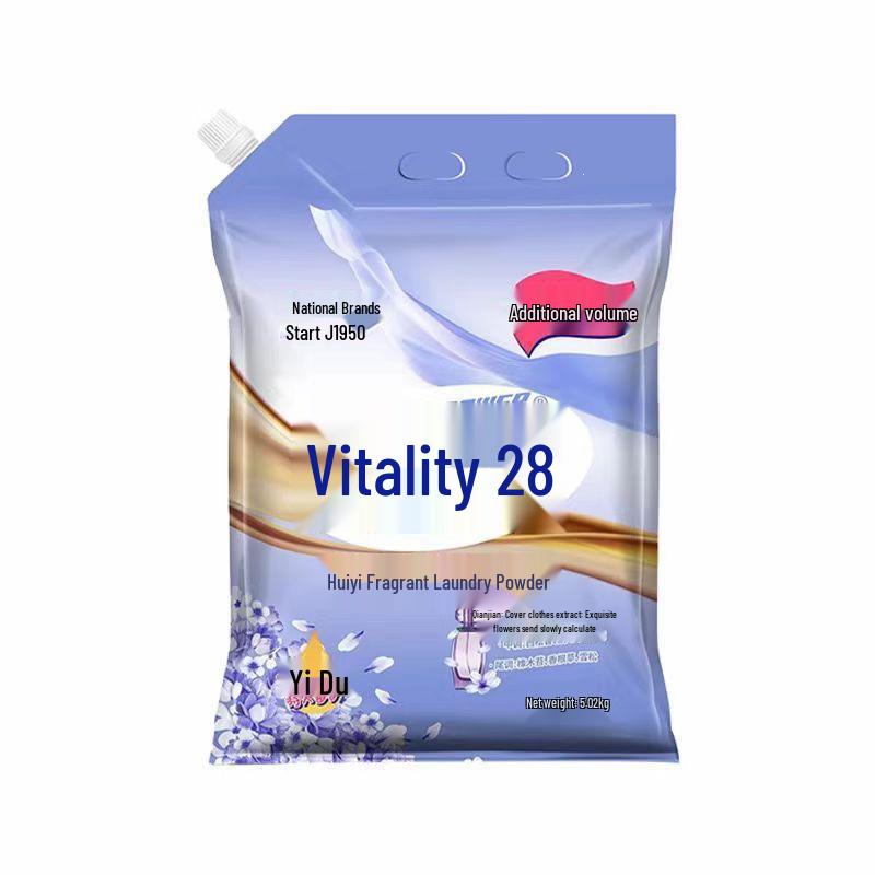 Official Vitality 2:8 Laundry Detergent 5kg - Anti-static, Deep Clean, Stain Removal, Baby-Safe, Rich Foam
