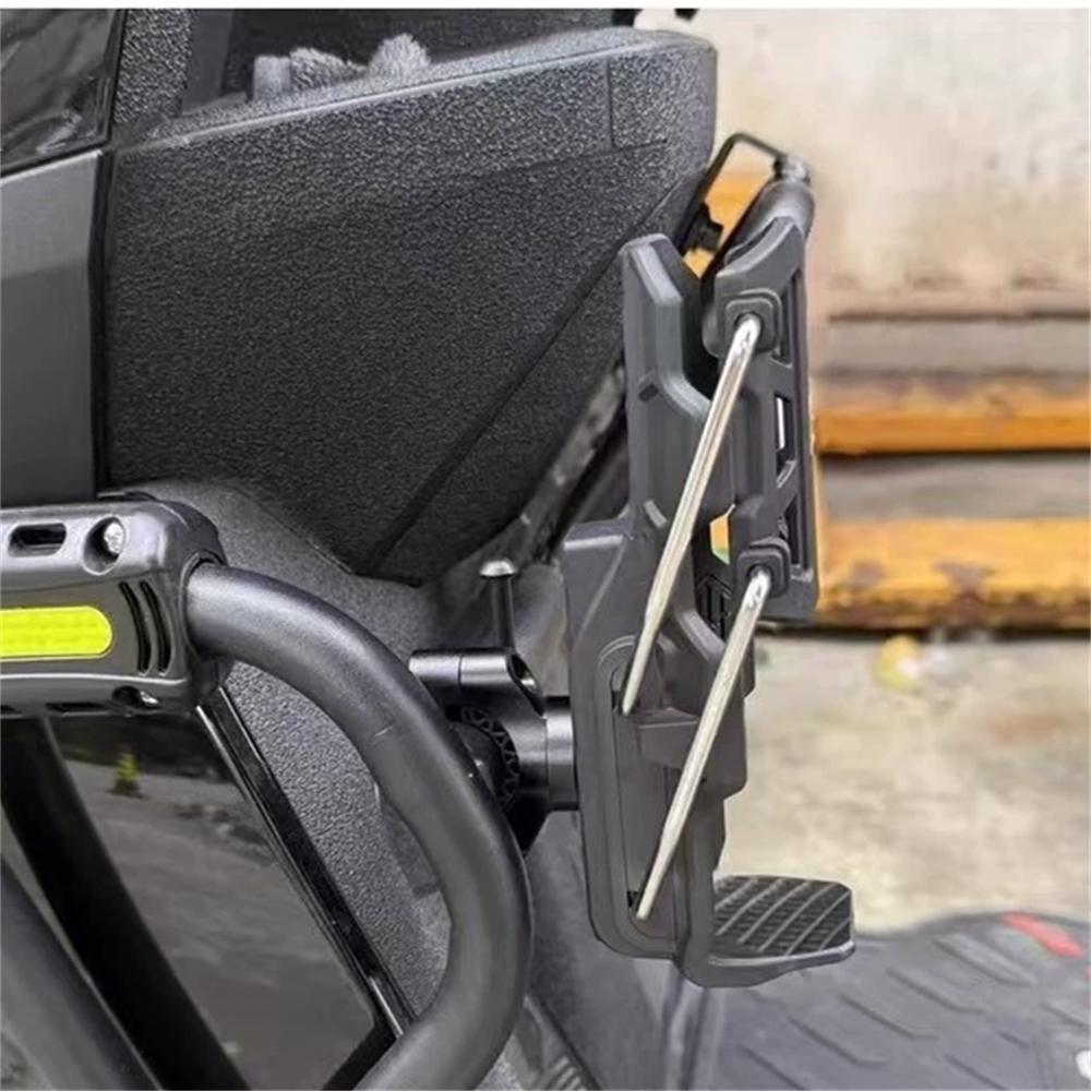 Motorcycle Cup Holder - Adjustable Handlebar Mount - For ATV/Bike Water Bottle