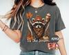 Comfort Colors® Autumn Raccoon T-Shirt, Hello Fall Shirt, Coffee Lover Raccoon Shirt, Raccoon Tis The Season Shirt