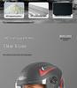 Certified Electric Vehicle Winter Full-Face Helmet for Men & Women - Windproof, Warm, Neck Gaiter Protection
