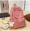 Schoolbag Summer New Ins Small Fresh Polka Dot Sweet Girl Travel Mini Backpack High Value Literary and Artistic Fan Girls Backpack