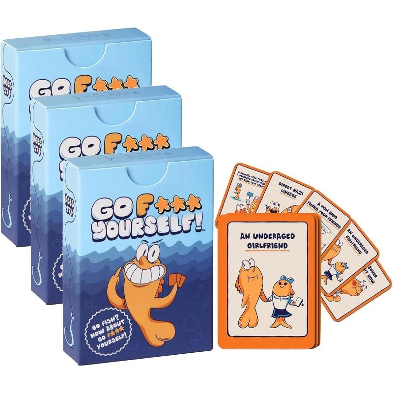Go Fish Kartenspiel, Das Go Fish Spiel für Erwachsene, das Sie sich schon immer gewünscht haben, Kartenspiele für Erwachsene, Urkomisches Kartenspiel (2)