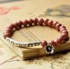 Ethnic-style Ceramic Bracelet Jewellery Floral Glaze Bead Bracelet Multi-coloured