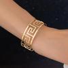 Geometric Hollow Bracelet Women'S Japan And Korea Simple Fashion Personalized Swastika C Character Jewelry