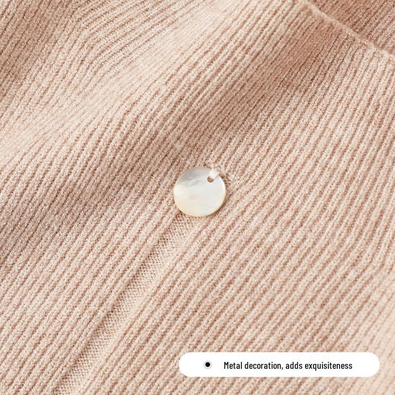 FivePlus Women's Metal Embellished Slim Fit Knit Top