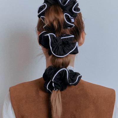 BBYB Noi Cotton Scrunchie (Black)