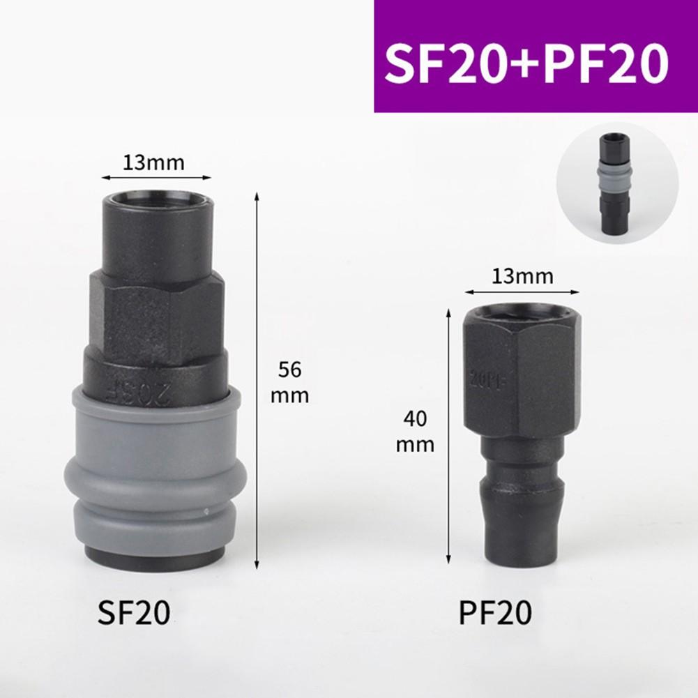 Energy Saving Pneumatic Connectors with Self Sealing Functionality