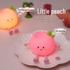 Cute Peach Rechargeable LED Night Light