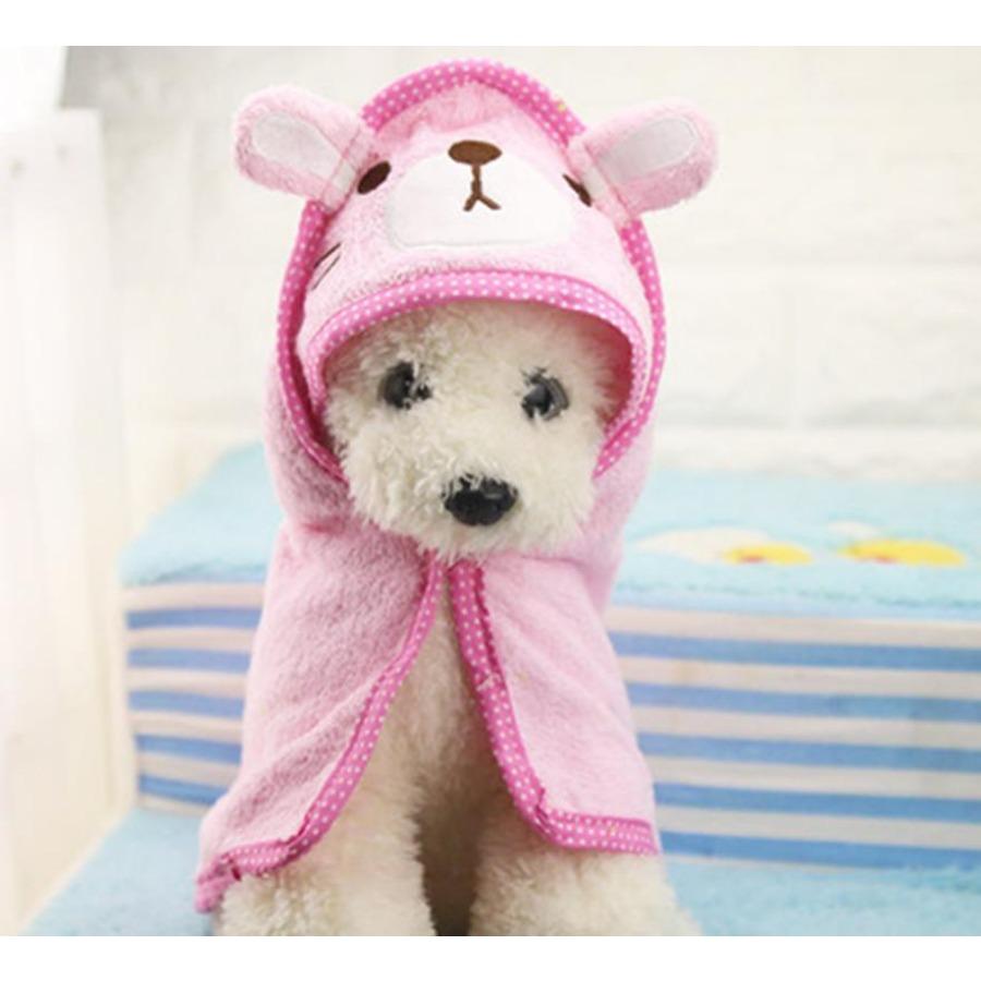 

Полотенце для собак, мягкое, сушильное, банное, полотенце для собак, кошек, толстовки, щенков, суперабсорбирующие халаты, чистка, необходимые принадлежности S розовый
