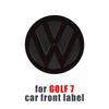 T23-Chrome Car Front Radiator Grille Replacement Emblem Rear Trunk Lid Badge Auto For Volkswagen Golf 7 7.5 Golf 8 Passat Polo 2021