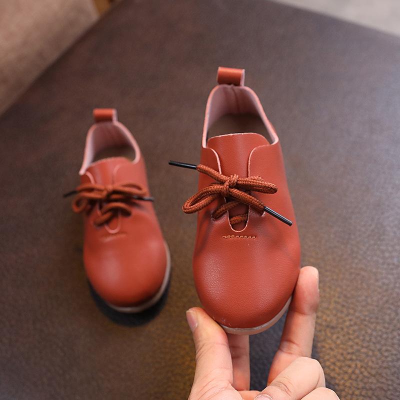 Mädchen Junge Baby Bohnenschuhe Kinderschuhe Modische kleine Lederschuhe Weichsohlige rutschfeste Einzelschuhe