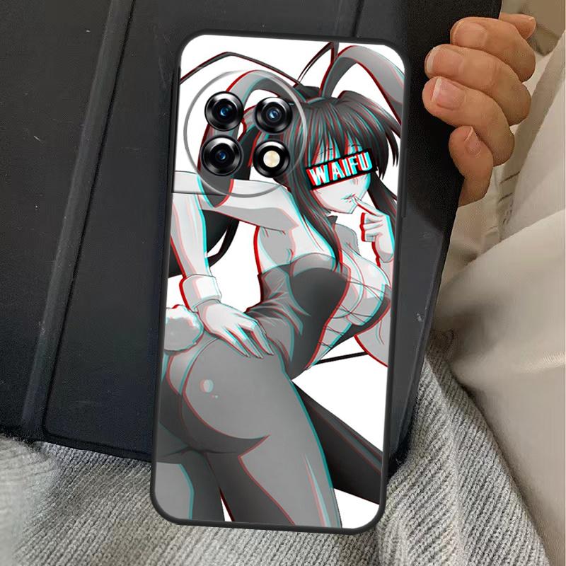 Anime Waifu Girl Case For OnePlus 15 13T 13 12 11 13R 12R 10R 10T 8T OnePlus Nord 5 CE 3 4 Lite N20 N30 Cover