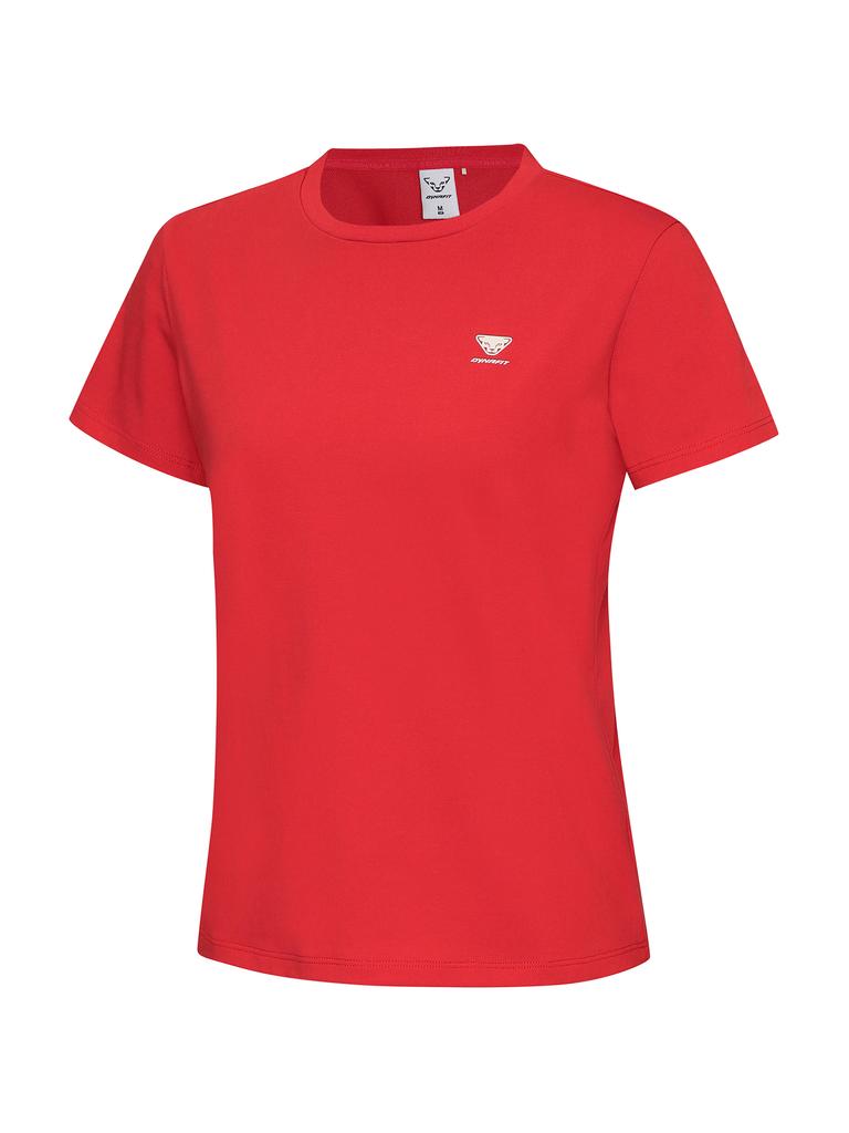 DYNAFIT Essential Women'S Short Sleeve T-Shirt_Coral Red Ywm26221Ry