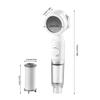 Skin Protecting Portable Shower Filter Pressures Amplifying Technologys Portable Size Convenient for Hotel or Camping