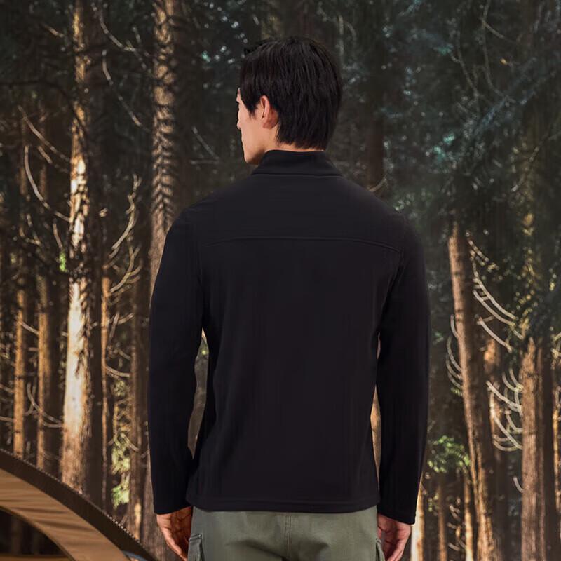 TOREAD Men's Ultralight Stand-Collar Fleece Jacket