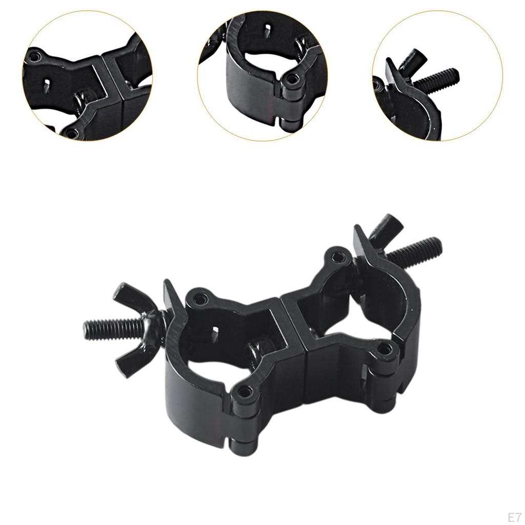 Bühnenlichtklemme Aluminium 15kg Tragfähigkeit Hängehaken für 18-21mm Rohr/Rohrstange