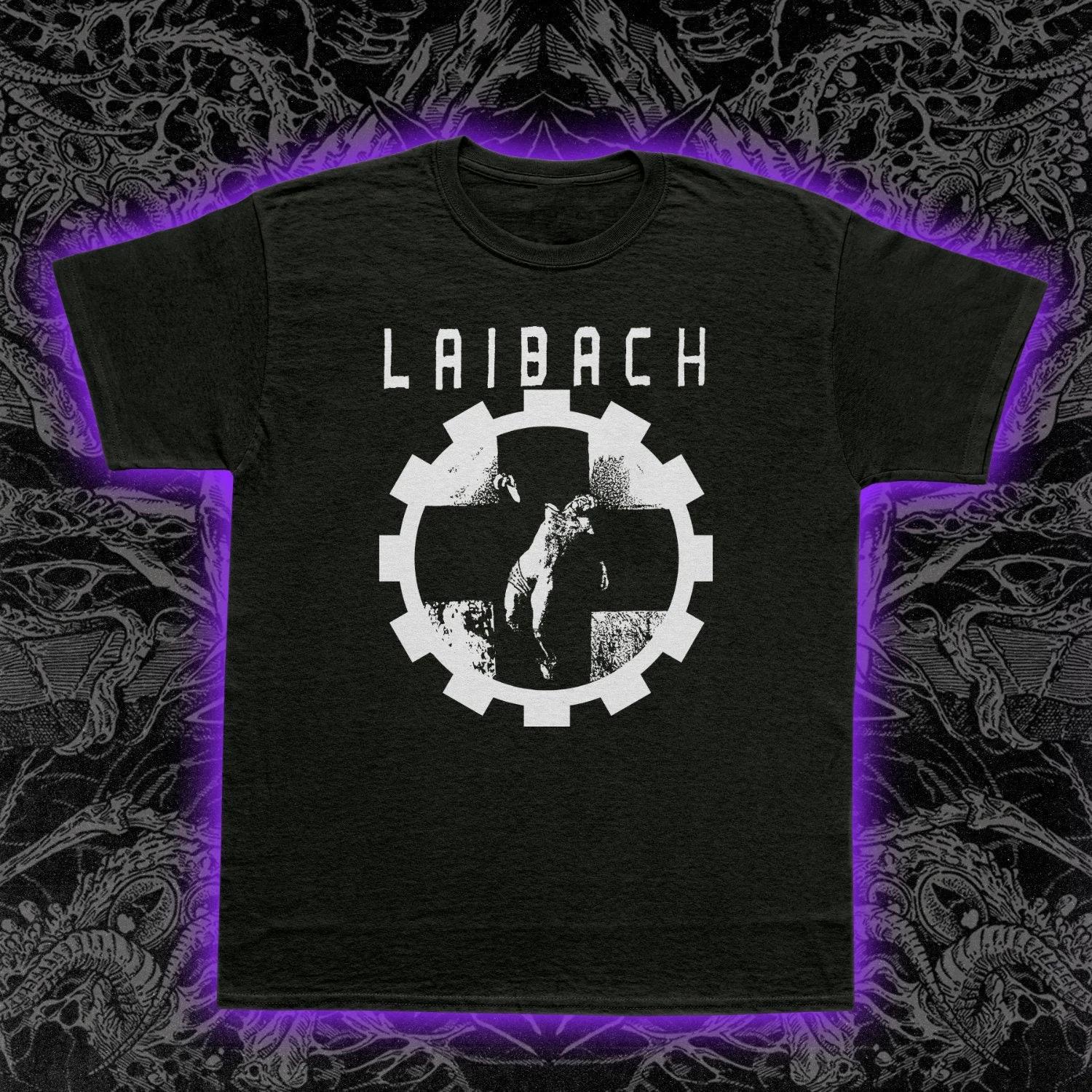 Laibach T-Shirt Industrial Avant-Garde Martial Neo-Classical Music Tee S-5XL L