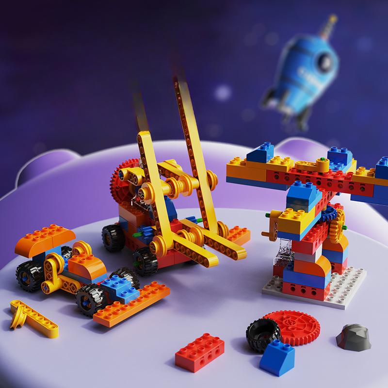Gear Large Particle Machinery Early Childhood Education Kindergarten Institution Creative Children's Science and Education Toys