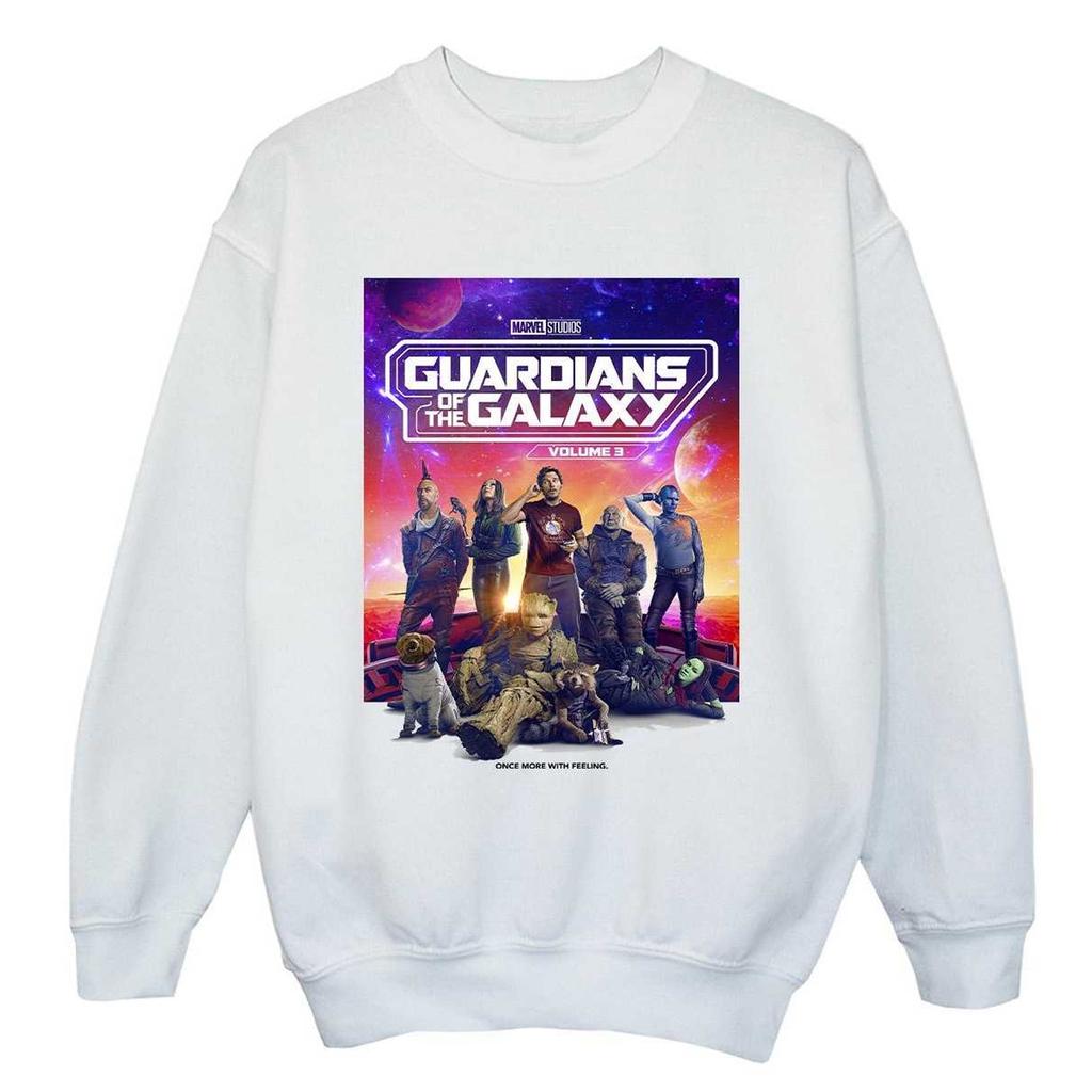 Guardians Of The Galaxy Band 3 Jungen Filmplakat Sweatshirt