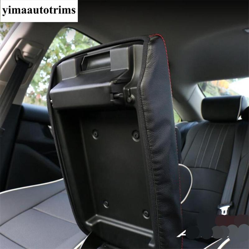 Accessories Fit For Honda Accord 2018 PU Leather Armrest Holster Protective Pad Mat Interior Refit Kit