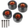 Motorcycle Front Rear Fork Wheel Frame Slider 4pcs DUKE 390 (13-15) DUKE 125/200 RC 390 2014-2015 RC 125/200 Crash Protector Pads