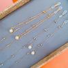 Perlen-Quasten-Brillenkette, Sonnenbrillen-Halskette mit Perlenkette für Damen, lässige Brillenkette