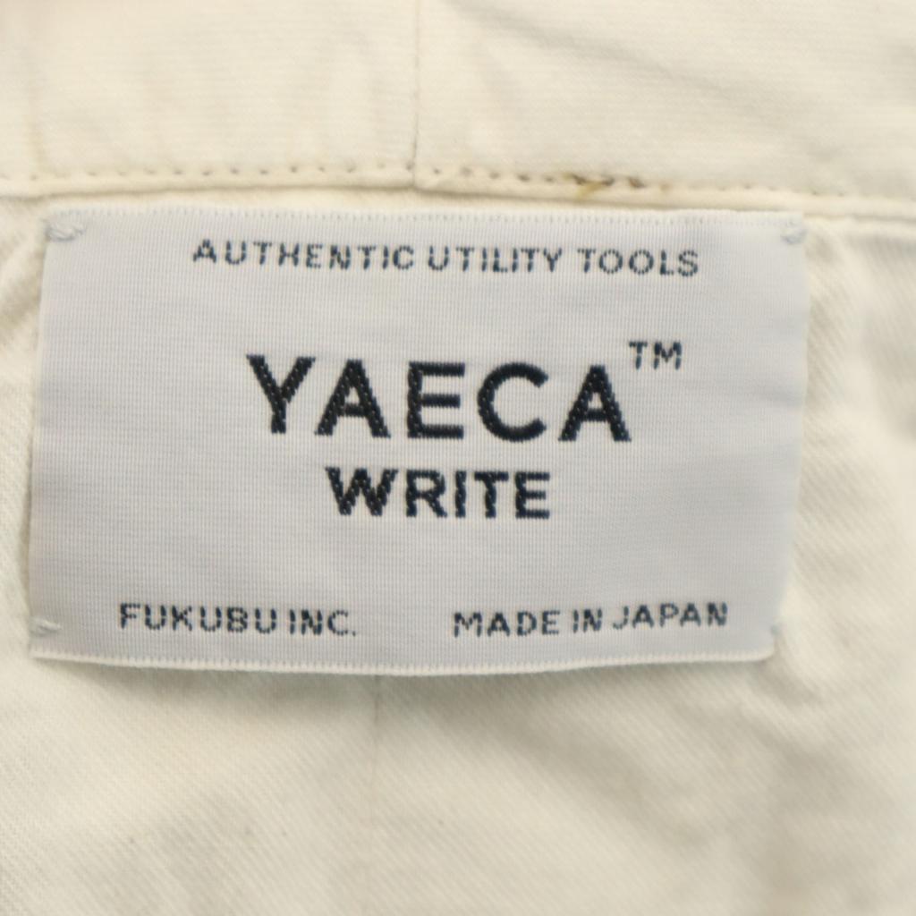 YAECA WRITE made in Japan Cinchback Slacks pants M mustard Men's Used