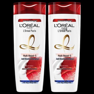 L'Oréal Multi-Effect Repair Anti-Dandruff Shampoo Twin Pack