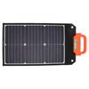 50W 18V Solar Charger Portable with Handle Dual USB Fast Charging Monocrystalline Solar Panel For