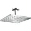 HANSGROHE Raindance E 300 Shower Head 1 Spray EcoSmart 9 L Min with Chrome Ceiling Connector
