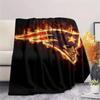 New England Patriots2 Flannel Blanket, High Quality Comfortable for All Seasons, Home Decor, Warmth and Comfort