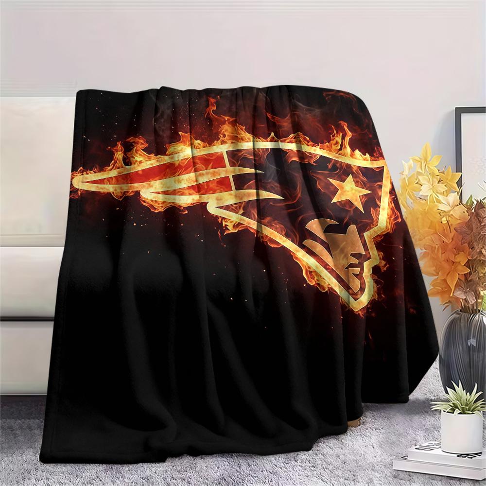 New England Patriots2 Flannel Blanket, High Quality Comfortable for All Seasons, Home Decor, Warmth and Comfort