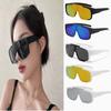 New Sport Sunglasses Fashion Retro Large Frame Frosted Sun Glasses Windproof Mountaineering Sports Glasses Bicycle Goggles