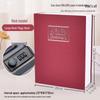 Three Kingdoms Lockable Metal Book Safe & Piggy Bank