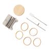 Small Weaving Loom Stainless Steel Pine Household Stitching Mending Tool for Clothes Socks